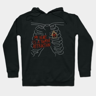 My Heart is a Tourist Attraction Hoodie